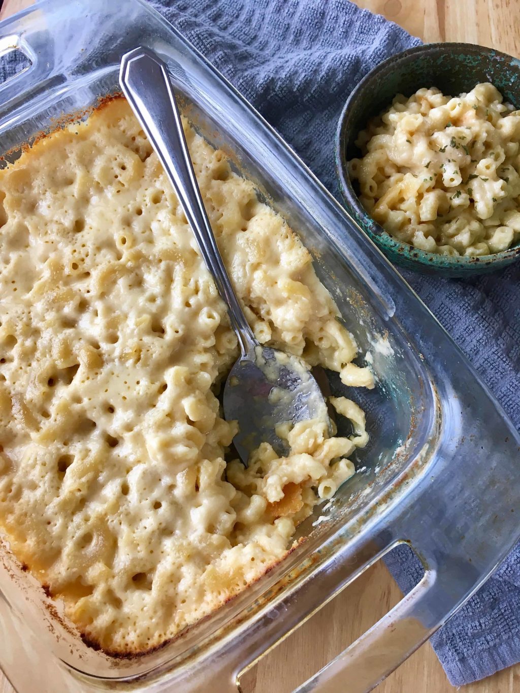 mom's baked mac and cheese #comfortfood 
