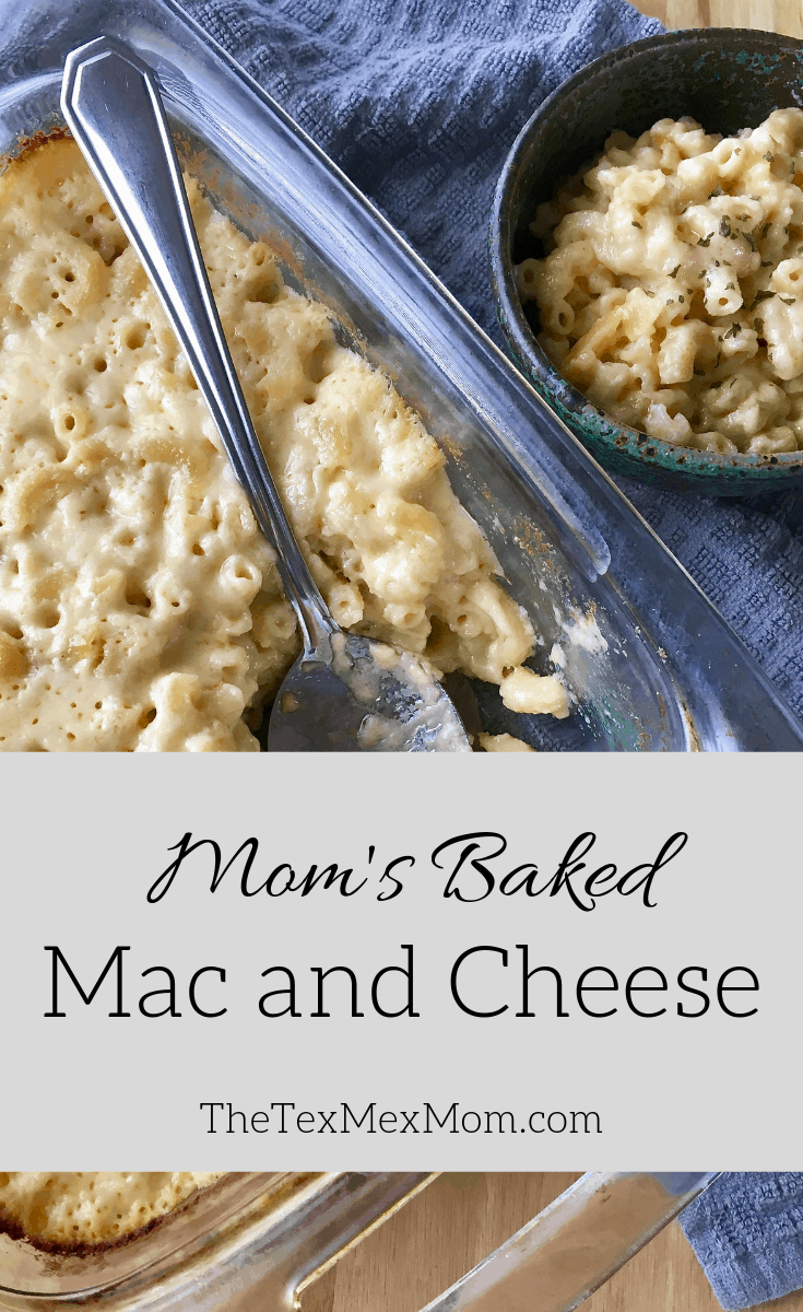 mom's baked mac and cheese #comfortfood #nomeatmonday