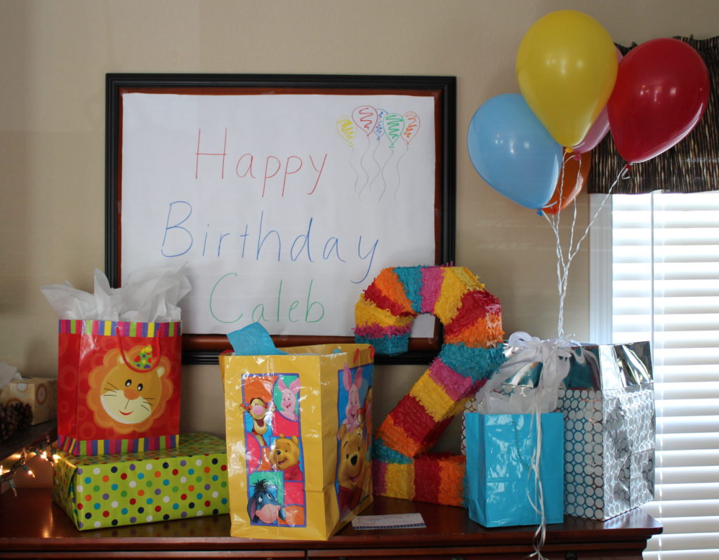 example of ways to make your child's birthday special