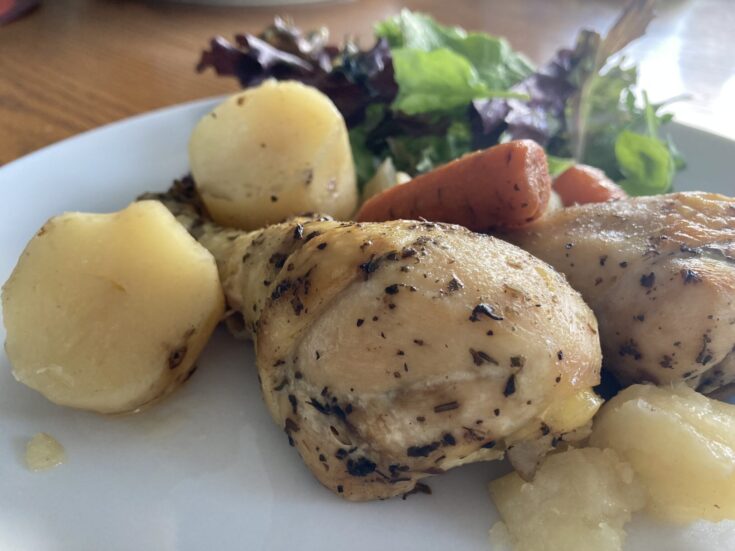 Crock-Pot Chicken Drumsticks and Potatoes