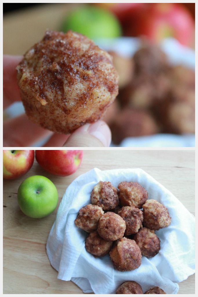 mini apple donut-muffins