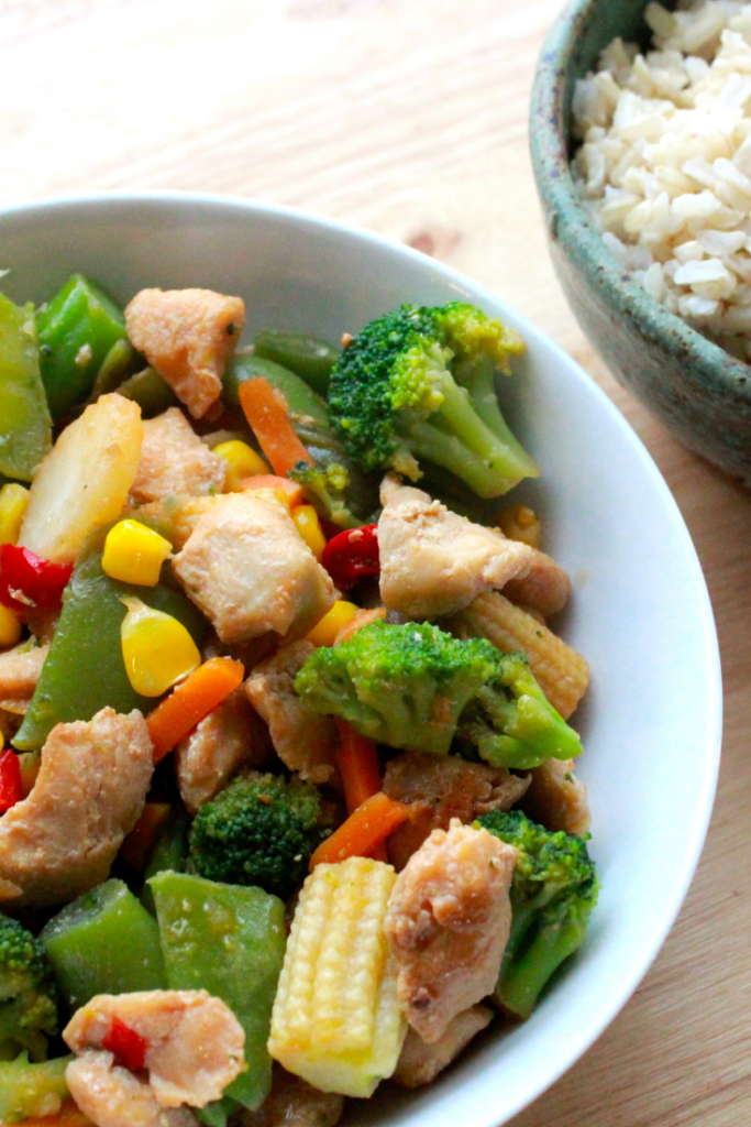 easy chicken stir-fry