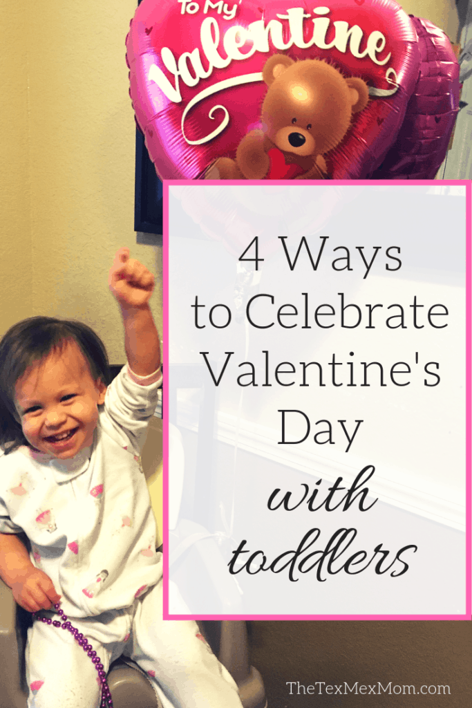 Celebrating Valentine's Day with toddlers