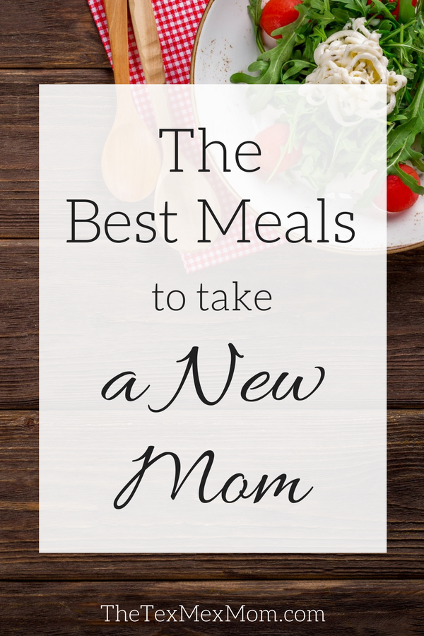 Meals for New Moms #mealideas #mealtrain #takeameal