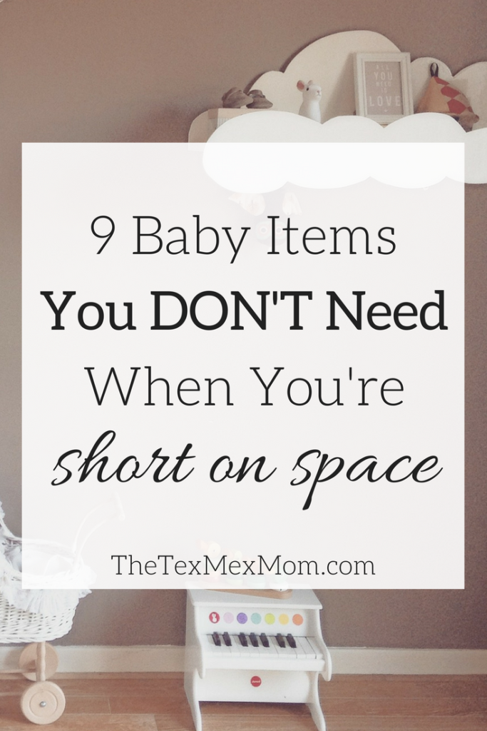 baby items you don't need #smallhome #newmom #babystuff