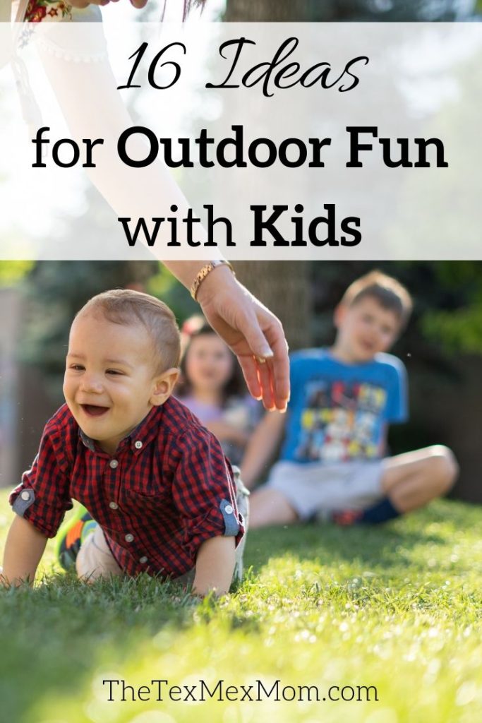 A list of things to do outside with your kids