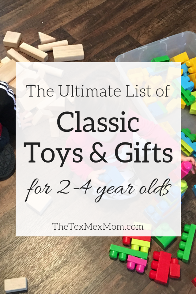 gift guide for preschoolers #giftguide #besttoys #classictoys