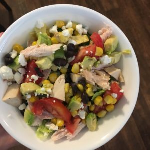 Healthy salad #grocerybudget #lowcarbonabudget