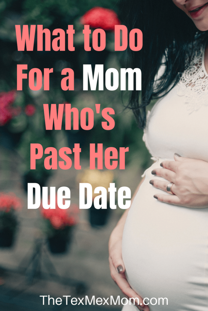 Pregnant woman past her due date