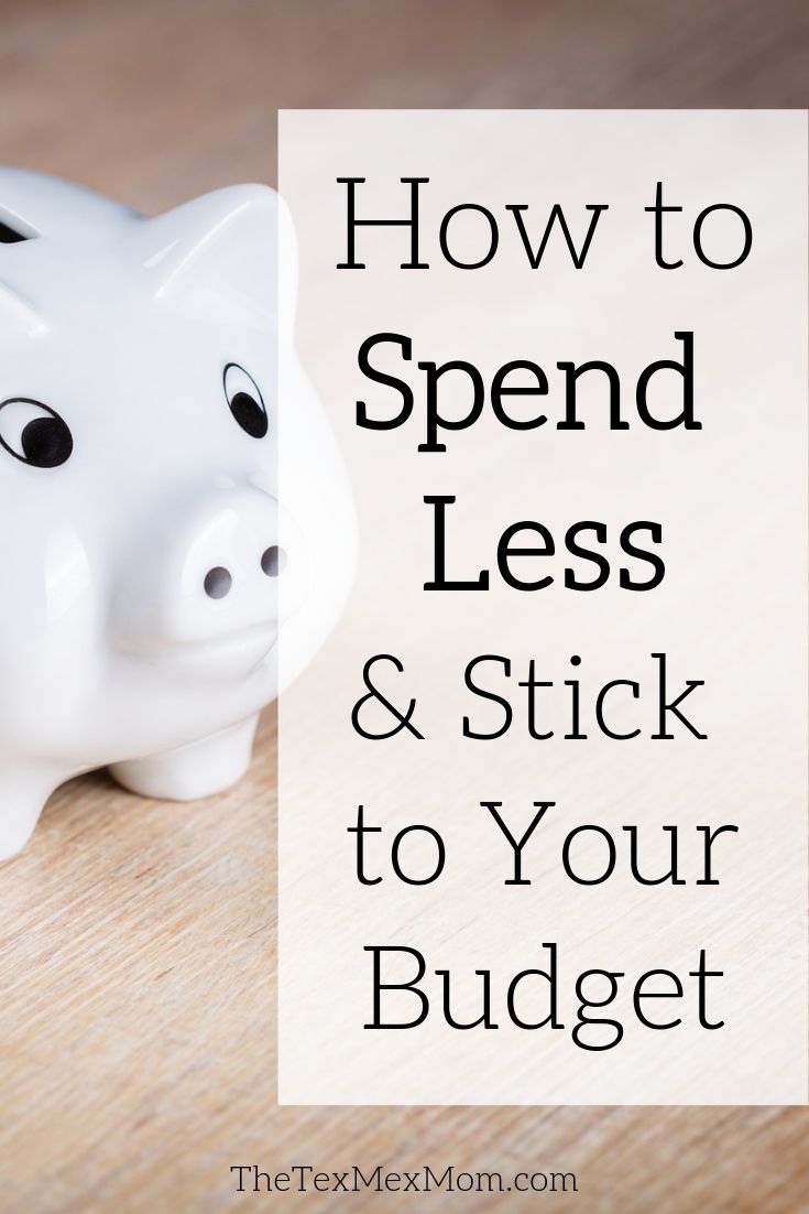 Article about ways to spend less and stick to your budget
