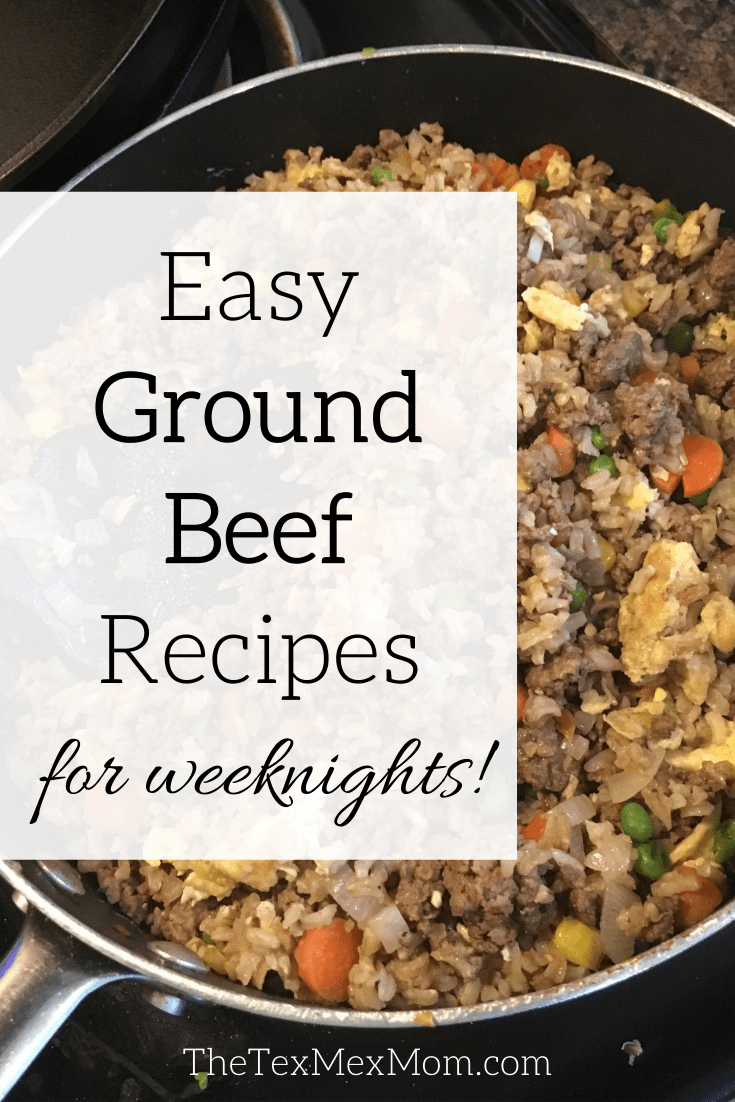 5 easy ground beef recipes for weeknights