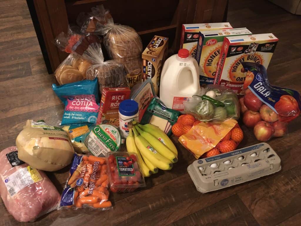 Groceries from Kroger