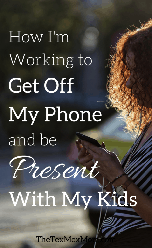 Ways to get off the phone and be present with your kids