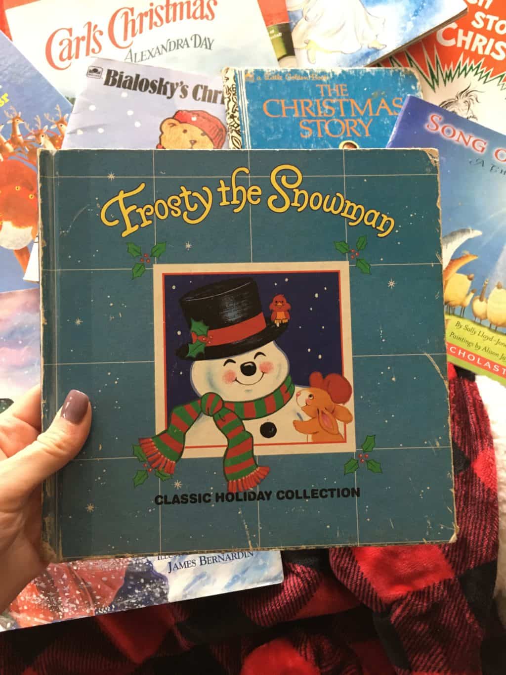 Christmas book: Frosty the snowman