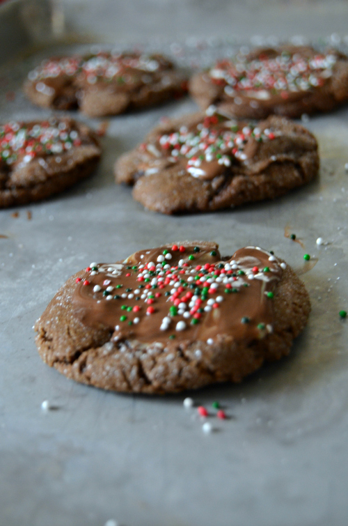 yummy Andes mint cookies for Christmas