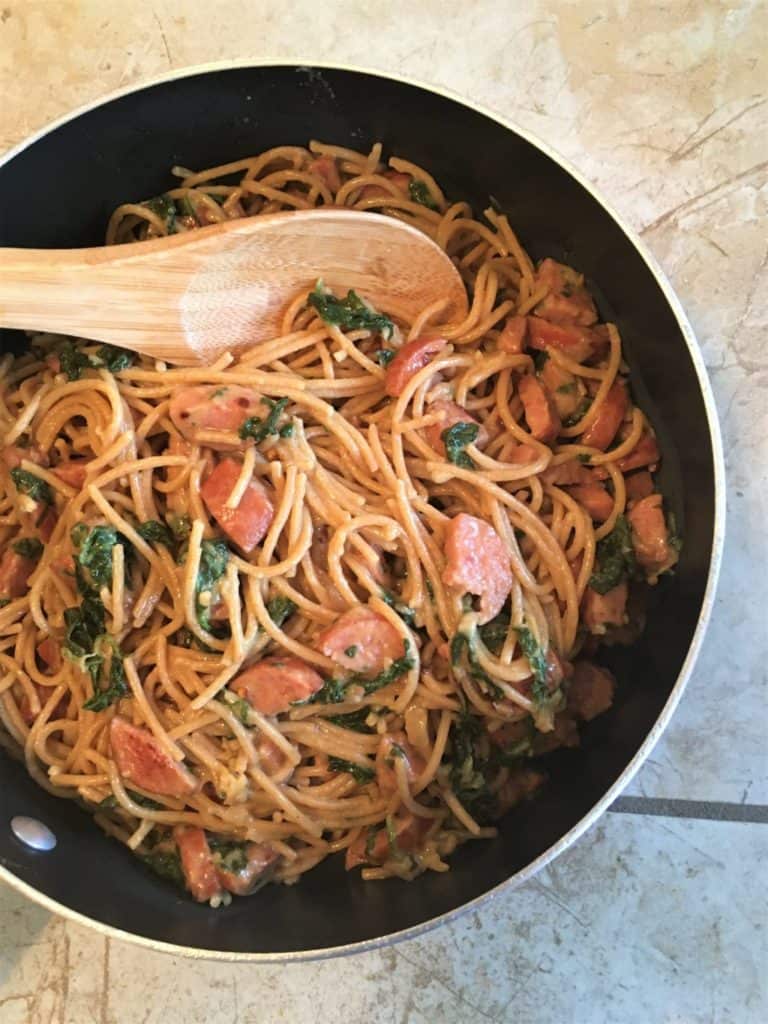 Sausage and Spaghetti Pasta