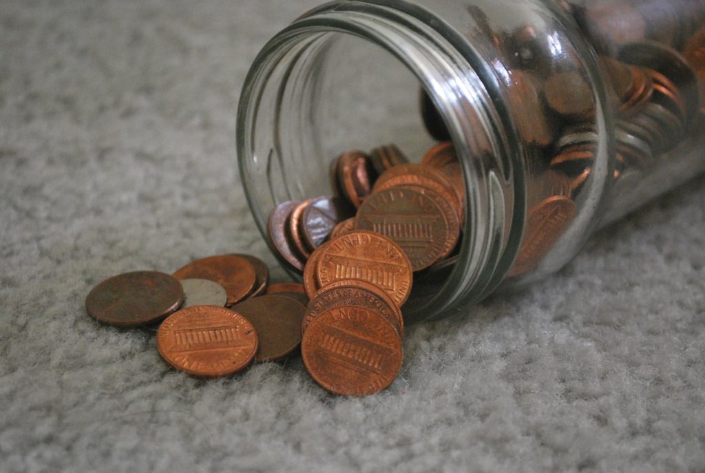 Are you being too cheap? [Picture of pennies in a jar]