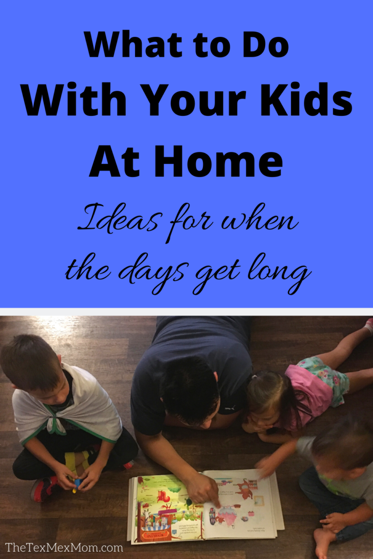 Things to Do At Home With Your Kids // Favorite Ideas and Resources