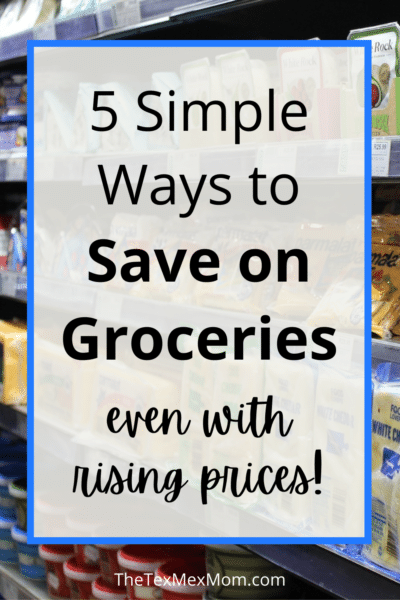 Save on groceries with prices rising