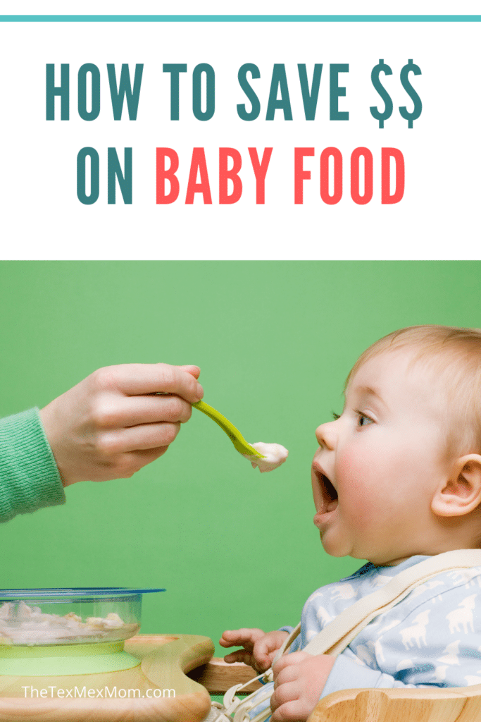 how to save money on baby food