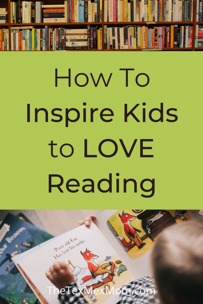 how to help kids love reading books