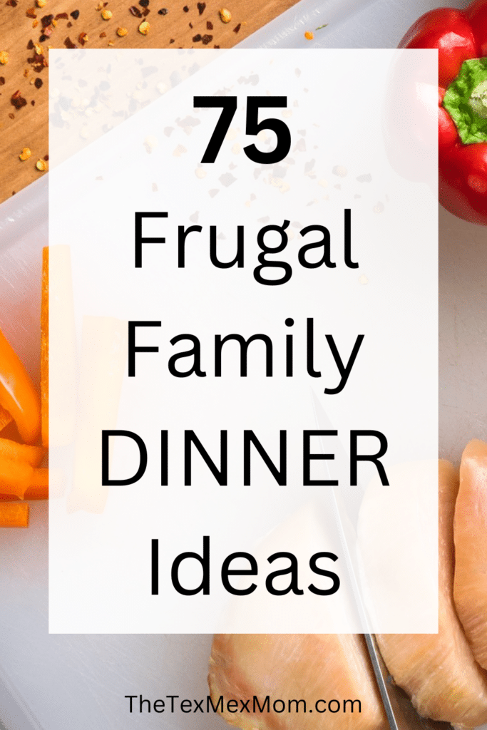 cheap family friendly dinner ideas