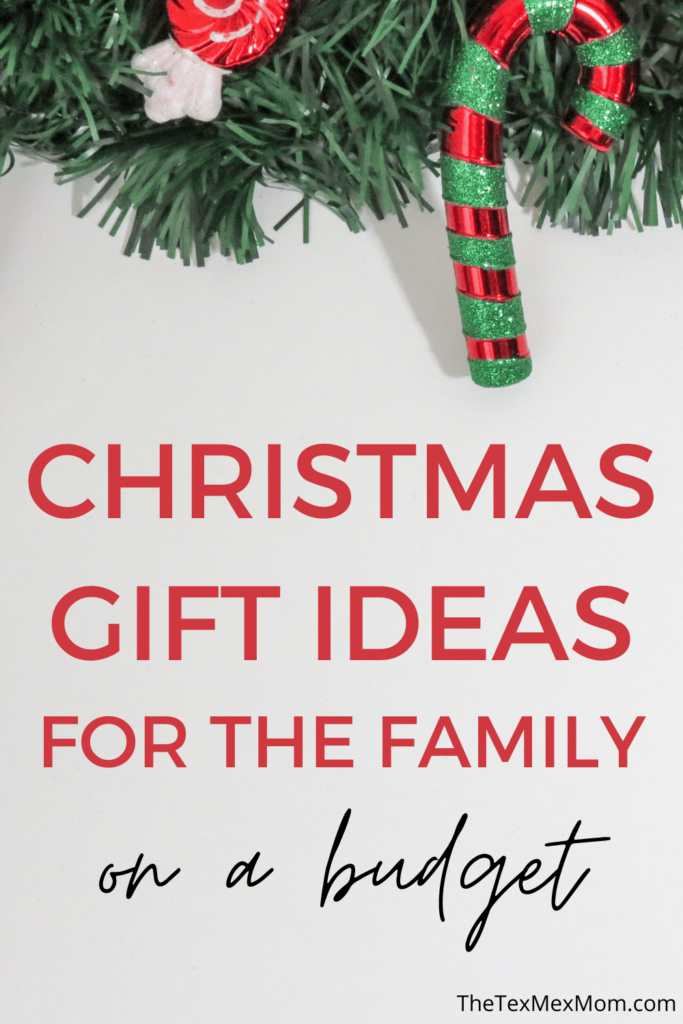 Christmas Gift ideas for the family on a budget 