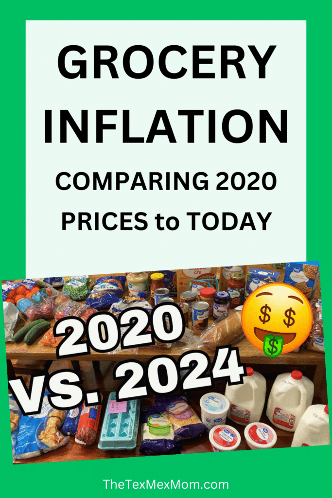 Grocery Inflation - Comparing 2020 Prices to Today