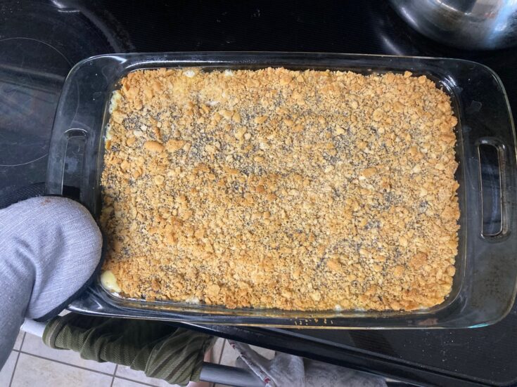 Easy Poppyseed Chicken Over Egg Noodles