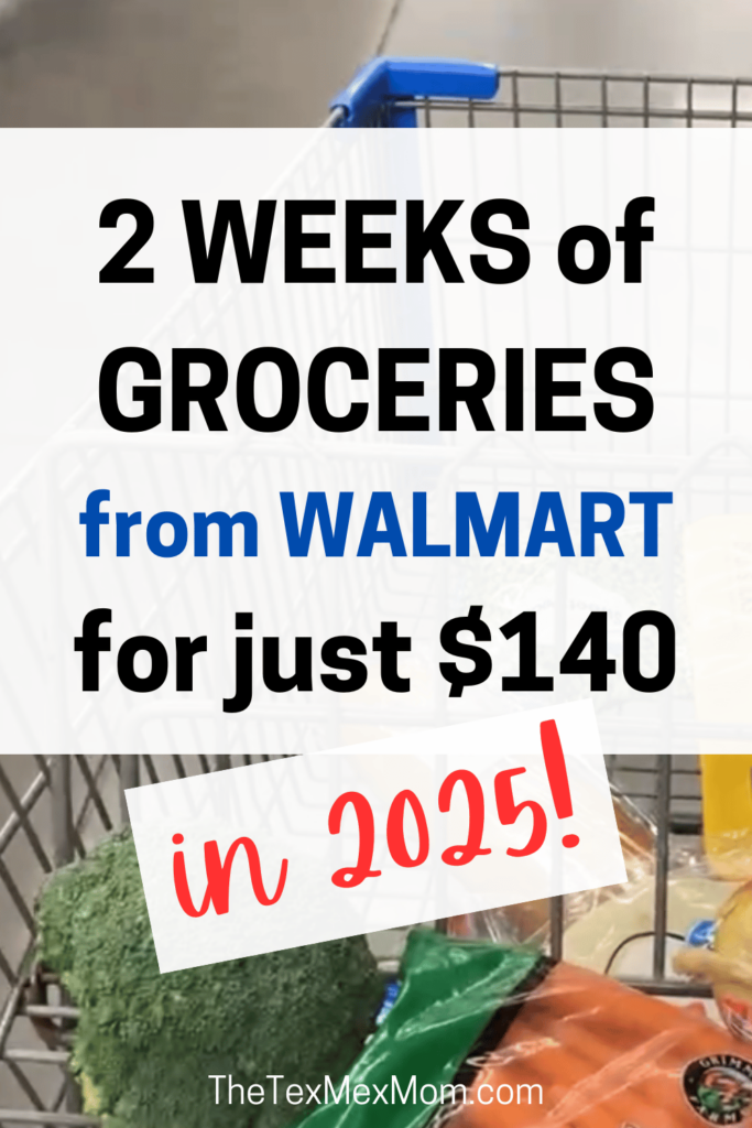 2 Weeks of Groceries from $140 from Walmart