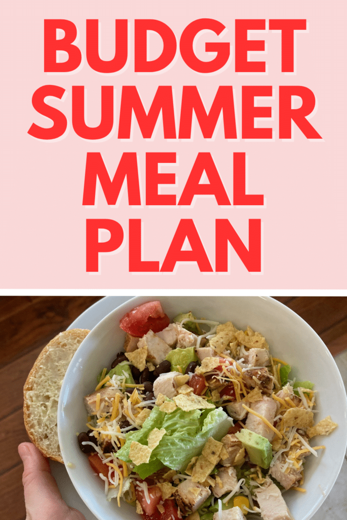 $50 Budget Summer Meal Plan
