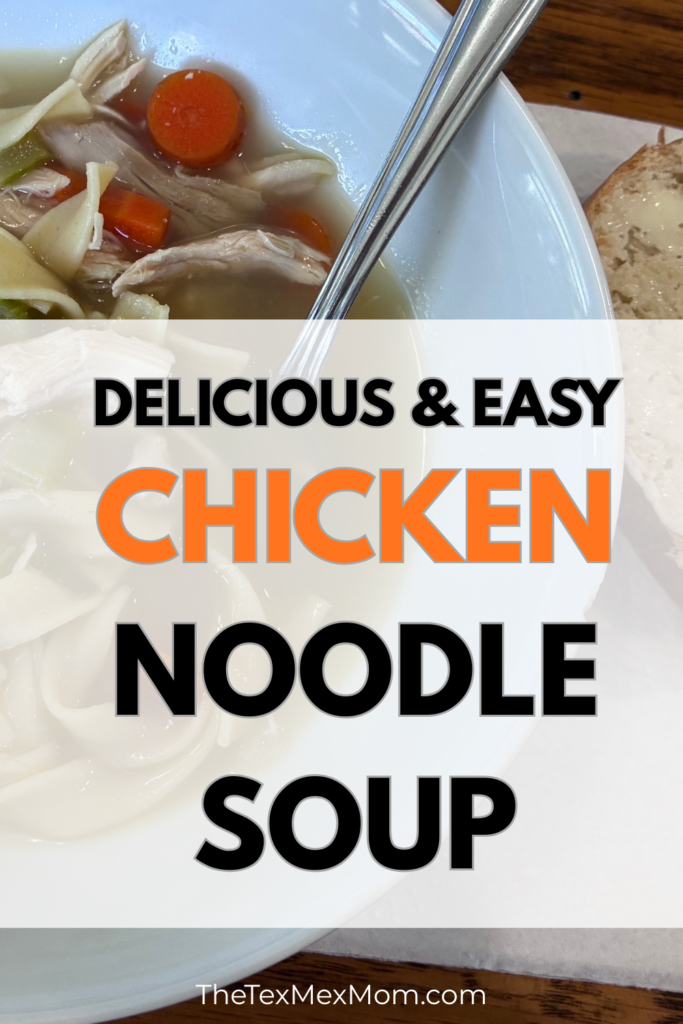 easy chicken noodle soup Easy and delicious chicken noodle soup